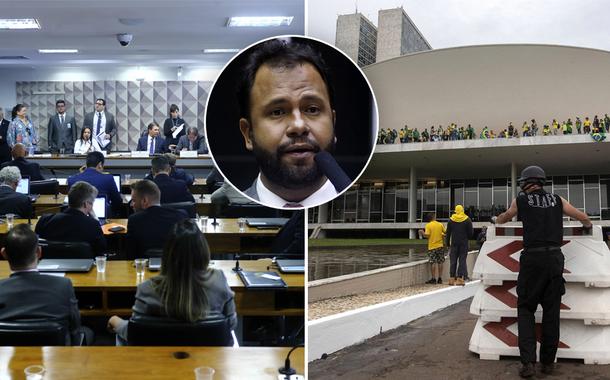 Henrique Vieira, CPMI dos Atos de 8 de janeiro de 2023 e invasão em Brasília