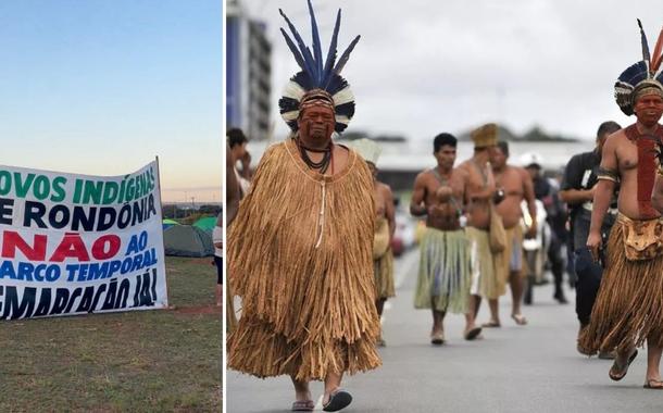 Protesto indígena