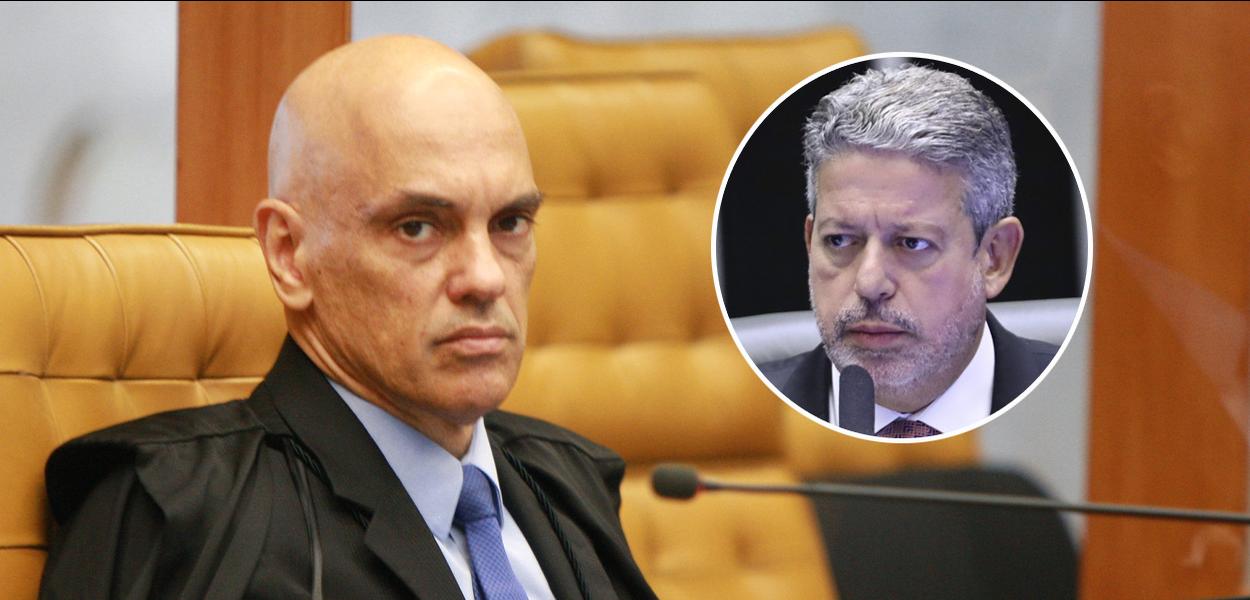 Alexandre de Moraes e Arthur Lira (Foto: ABr | Agência Câmara) Alexandre de Moraes e Arthur Lira