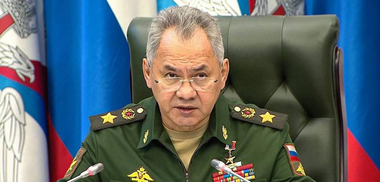 Ministro da Defesa russo, Sergey Shoigu