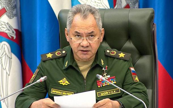 Ministro da Defesa russo, Sergey Shoigu