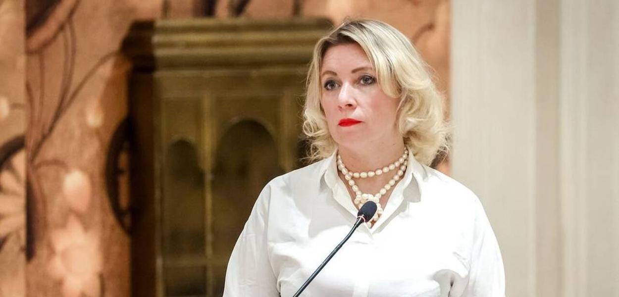 Maria Zakharova, porta-voz da chancelaria russa