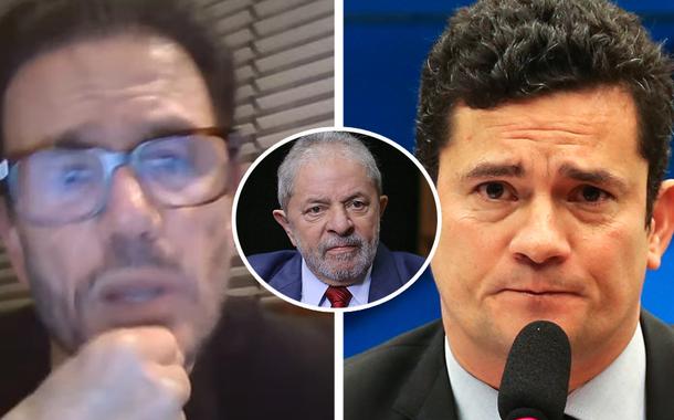 Montagem (da esq. para a dir.): Tony Garcia, Luiz Inácio Lula da Silva e Sergio Moro