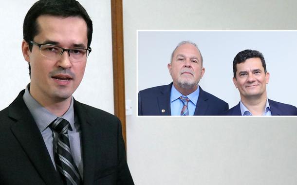 Deltan Dallagnol, Carlos Zucolotto e Sérgio Moro