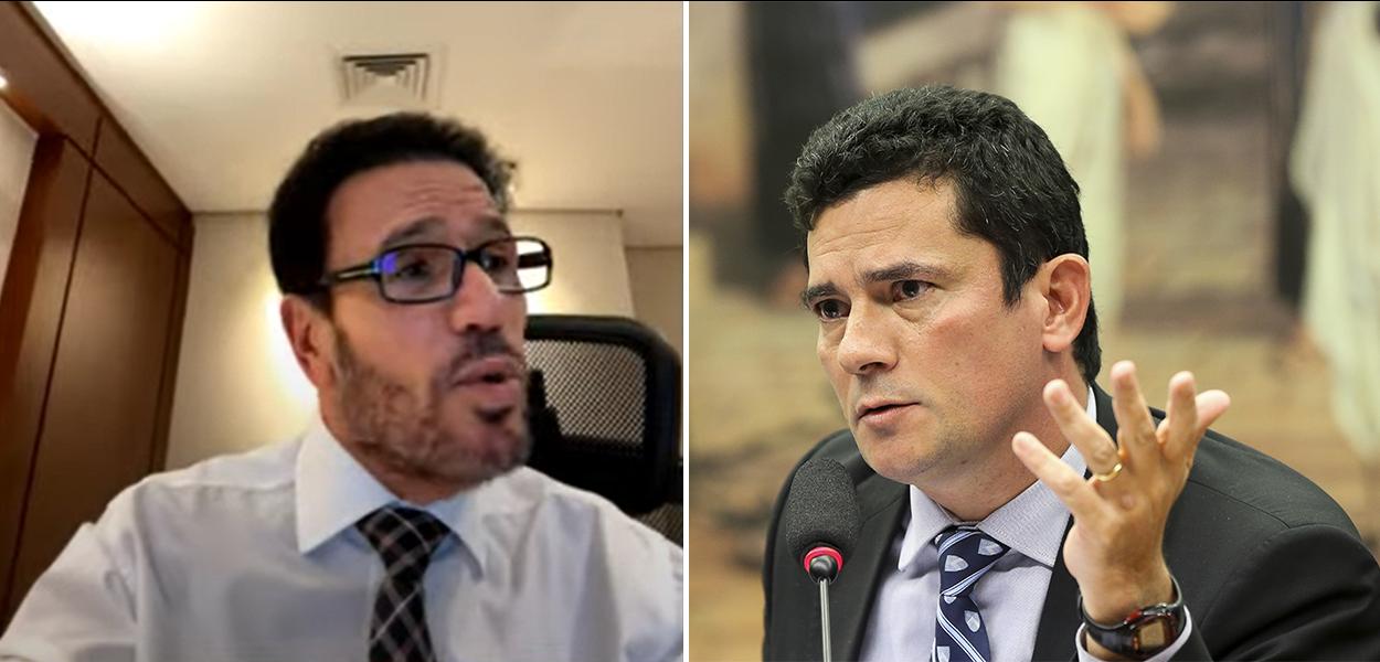 Tony Garcia e Sérgio Moro