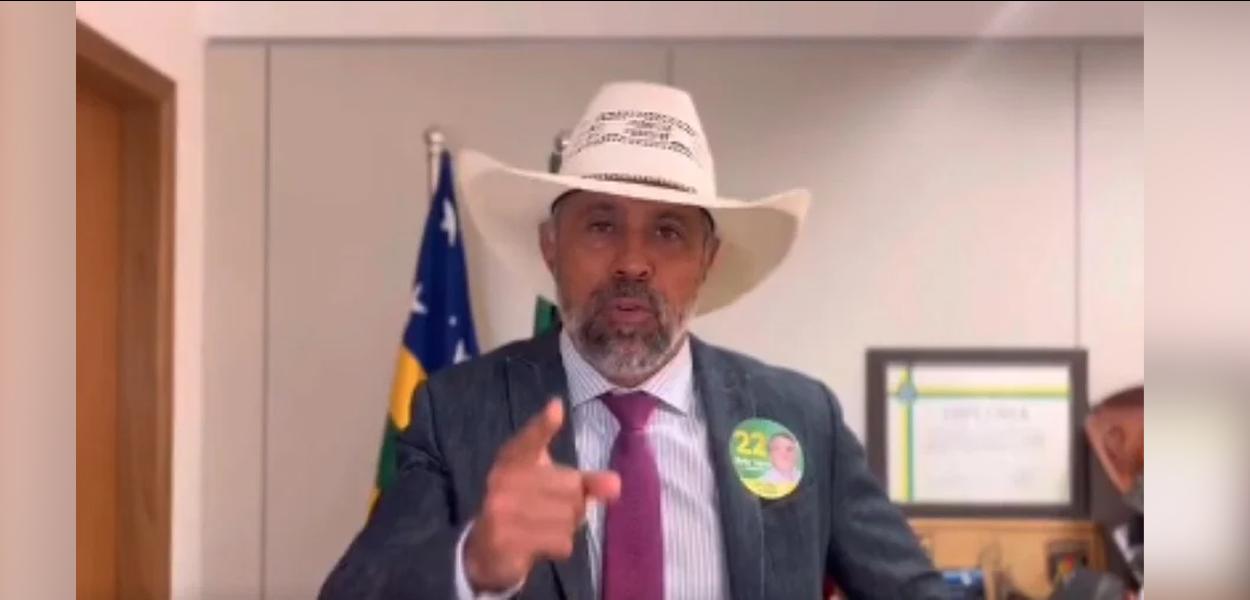 Deputado estadual Amauri Ribeiro (UB-GO) (Foto: Reprodução) Deputado estadual Amauri Ribeiro (UB-GO)