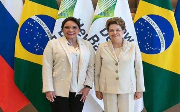 Xiomara Castro e Dilma Rousseff