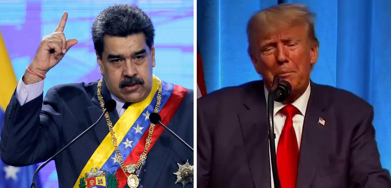 Nicolás Maduro e Donald Trump