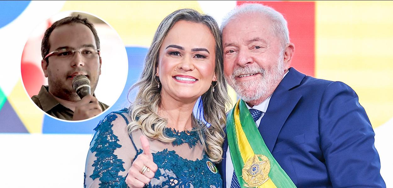 João Mauricio, Daniela Carneiro e presidente Lula