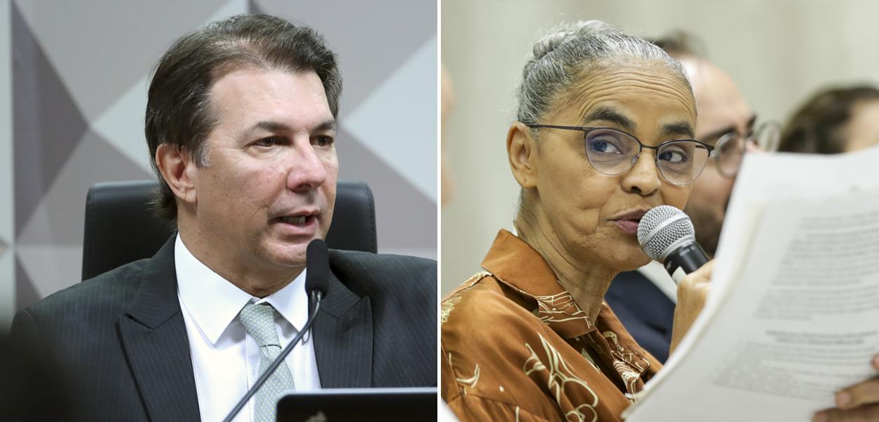 Arthur Oliveira Maia e Marina Silva