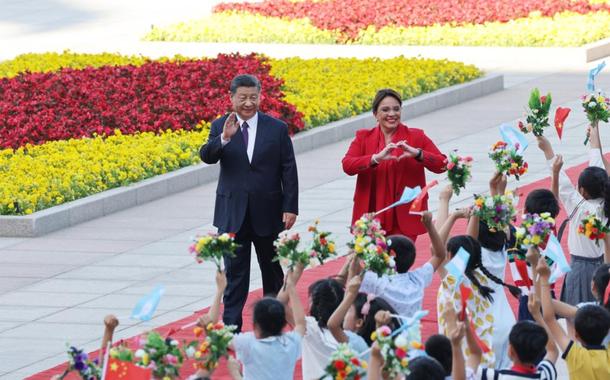 Xi Jinping e Xiomara Castro