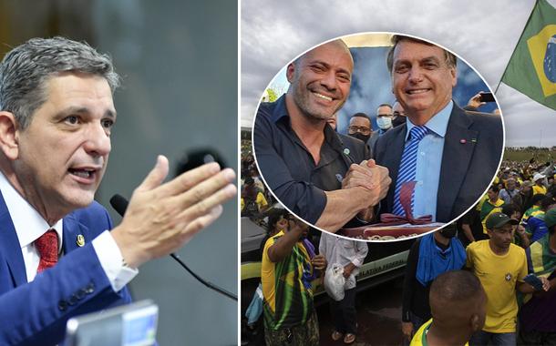 Rogério Carvalho, Daniel Silveira com Bolsonaro e ato golpista em 8 de janeiro em Brasília