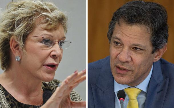 Marta Suplicy e Fernando Haddad