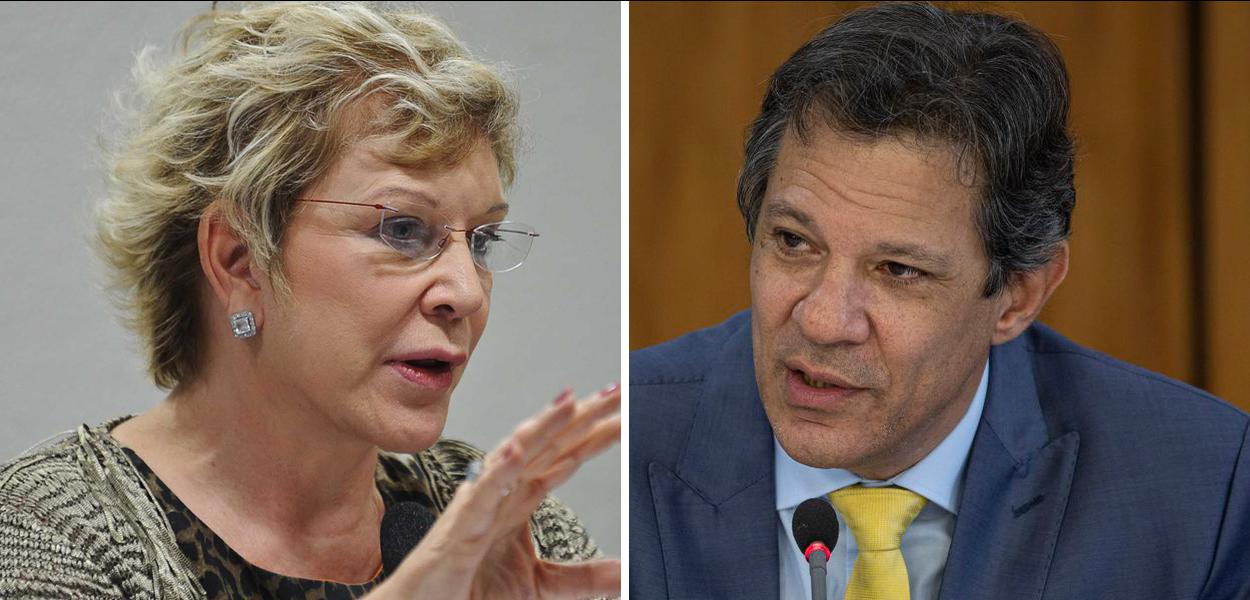 Marta Suplicy e Fernando Haddad