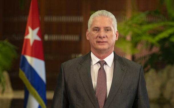 Presidente cubano Miguel Díaz-Canel
