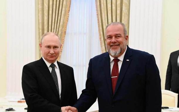 Vladimir Putin e Manuel Marrero