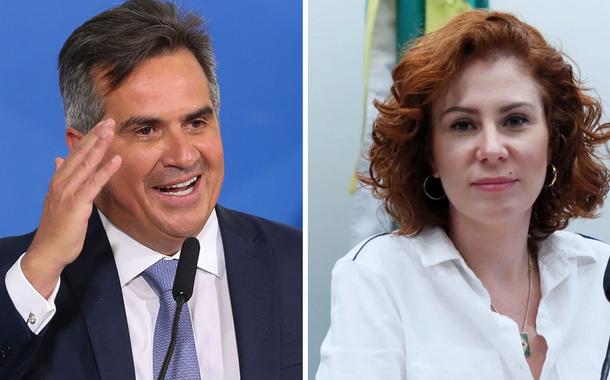 Ciro Nogueira (PP-PI) e Carla Zambelli (PL-SP)