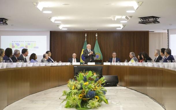 Lula fala em reunião ministerial em 15 de junho de 2023