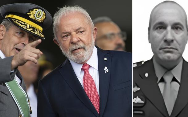 General Tomás Paiva, presidente Lula e coronel Jean Lawand