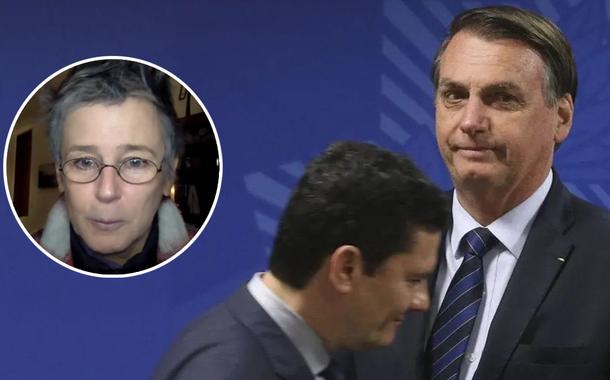 Milly Lacombe, Sérgio Moro e Jair Bolsonaro