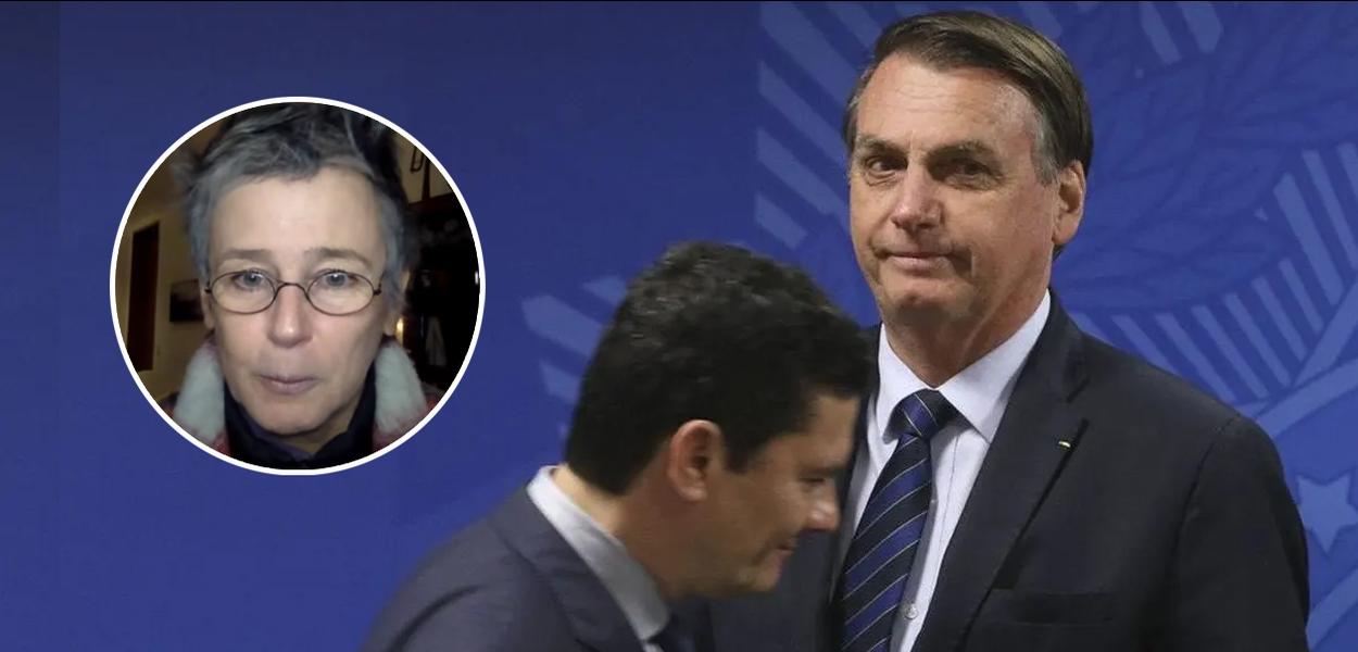 Milly Lacombe, Sérgio Moro e Jair Bolsonaro