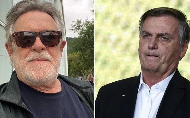 José de Abreu e Jair Bolsonaro