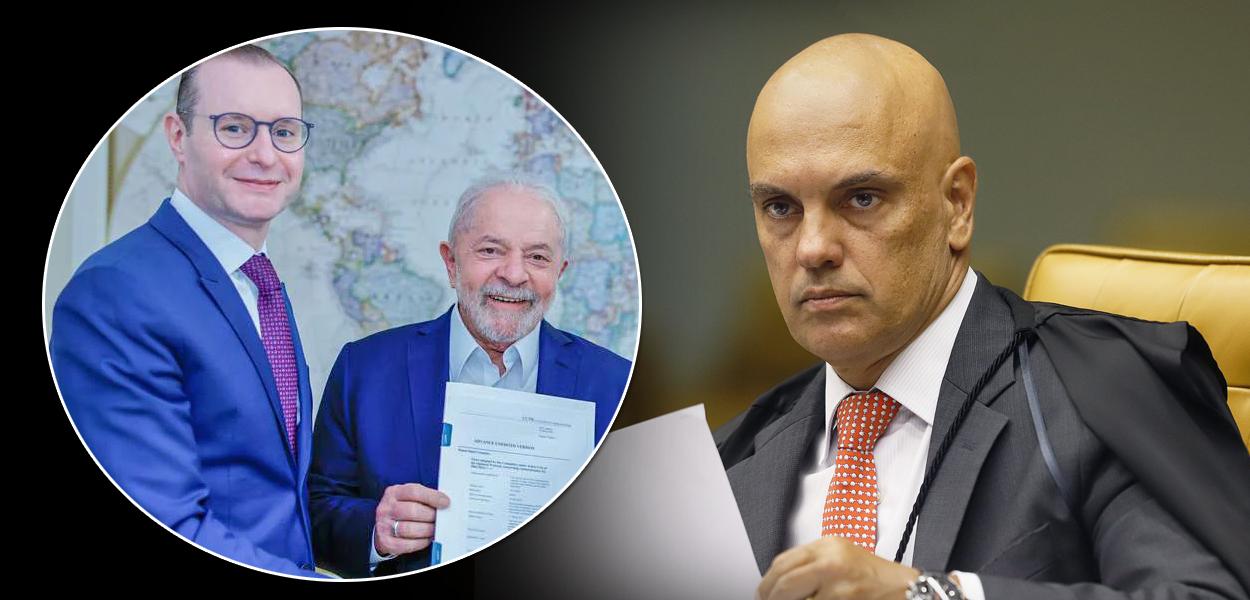 Cristiano Zanin, Lula e Alexandre de Moraes