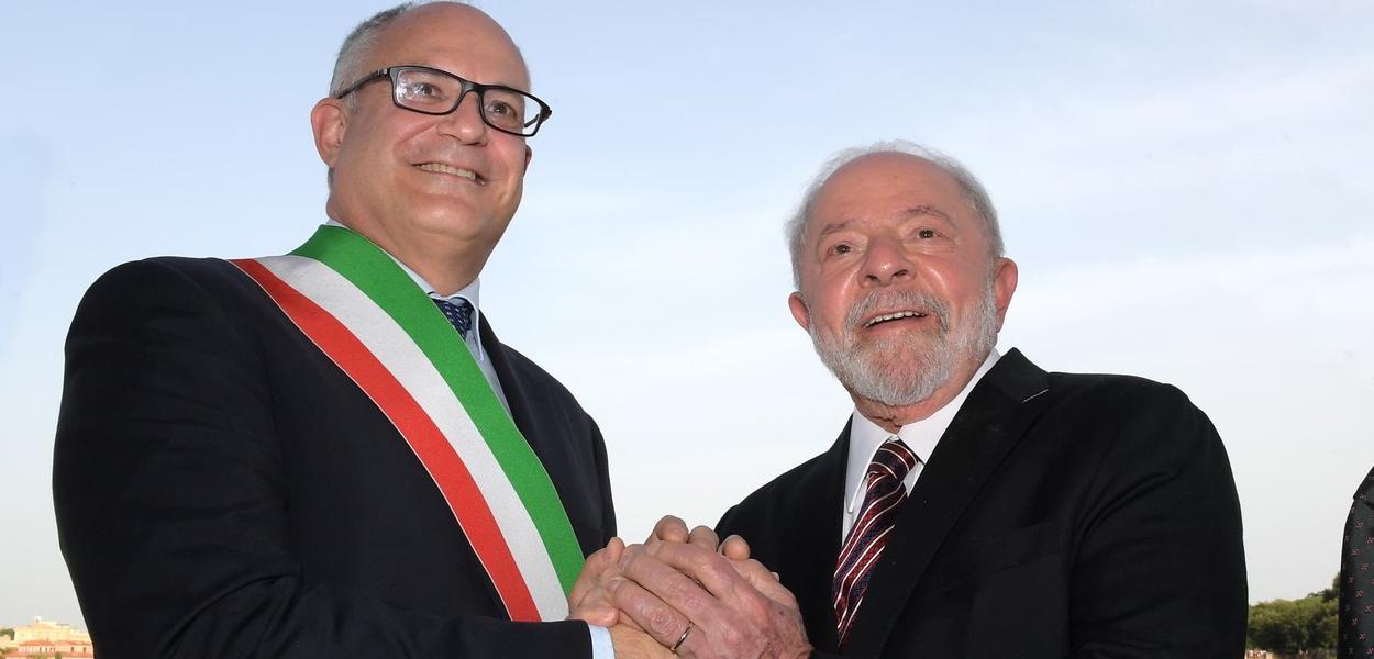 Roberto Gualtieri e Lula