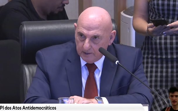 General Gonçalves Dias presta depoimento na CPI dos atos golpistas do DF