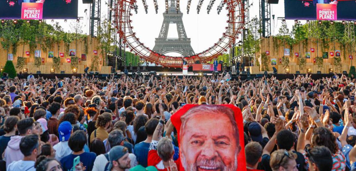 Paris, França, 22.06.2023  Presidente Lula discursa no evento Power Our Planet, em Paris