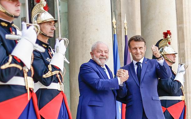 23.06.2023 - Presidente da República, Luiz Inácio Lula da Silva, durante almoço de trabalho oferecido pelo Presidente da República Francesa, Emmanuel Macron. Paris - França.