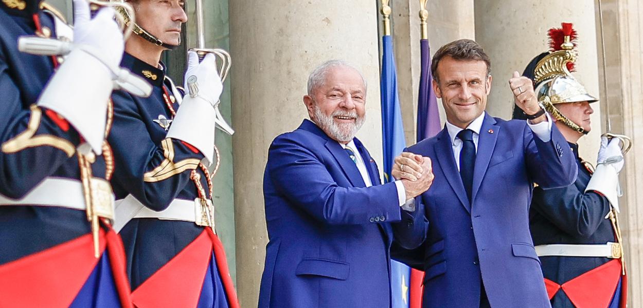 23.06.2023 - Presidente da República, Luiz Inácio Lula da Silva, durante almoço de trabalho oferecido pelo Presidente da República Francesa, Emmanuel Macron. Paris - França.