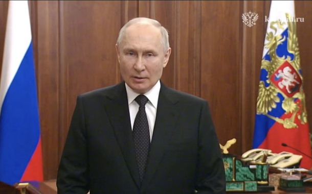Vladimir Putin faz pronunciamento