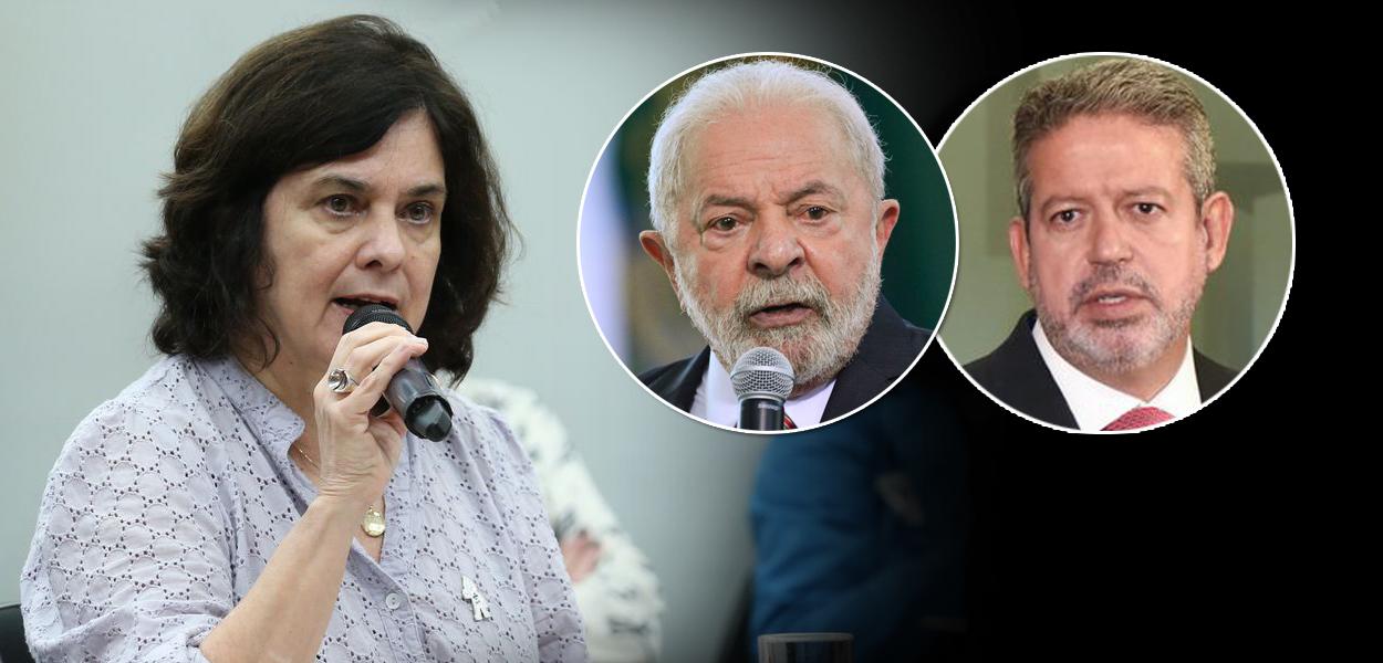 Nísia Trindade, Lula e Arthur Lira