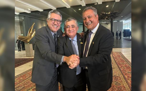 Alexandre Padilha, José Guimarães e Rui Costa