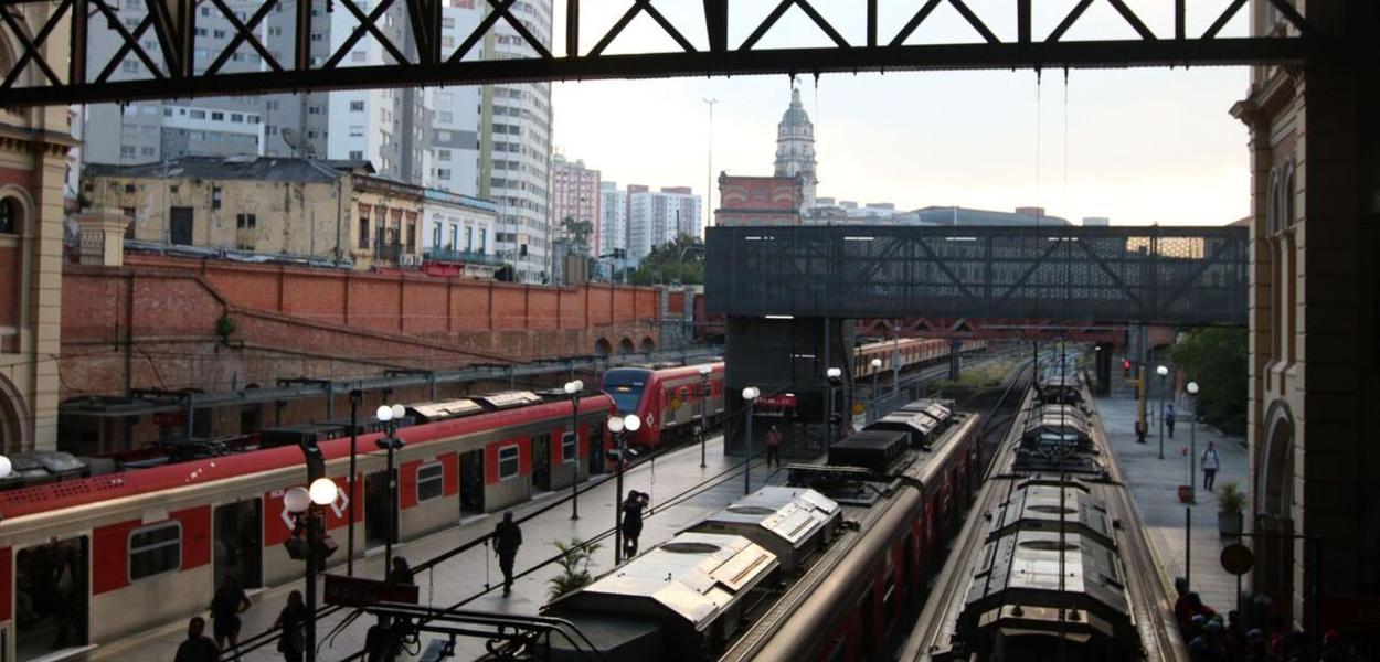 Estação da Luz em São Paulo