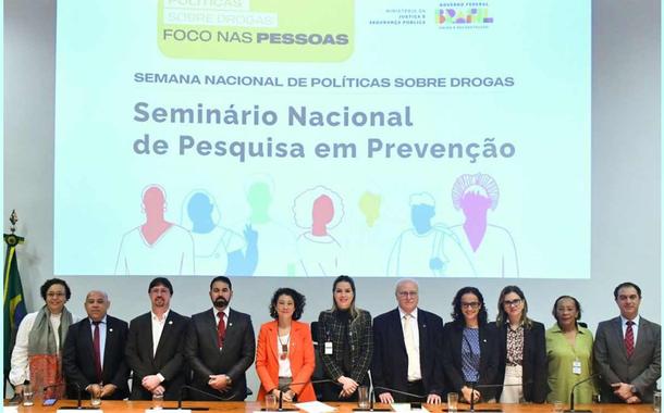 Encontro, que reúne em Brasília diversos especialistas no assunto, busca pensar a prevenção ao uso de drogas por meio de “políticas voltadas a pessoas”