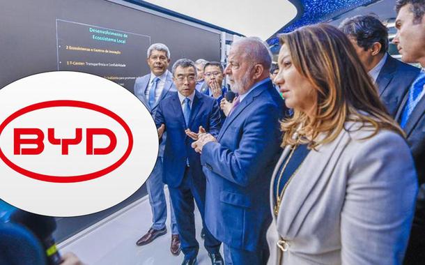 Encontro entre representantes do governo Lula e do grupo automotivo chinês BYD