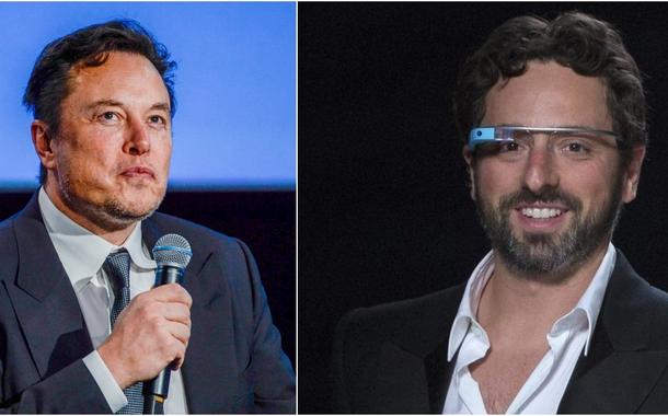 Elon Musk e Sergey Brin