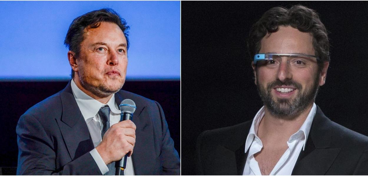 Elon Musk e Sergey Brin