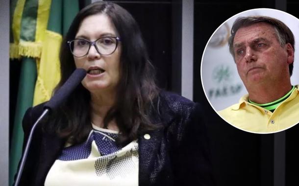 Bia Kicis e Jair Bolsonaro