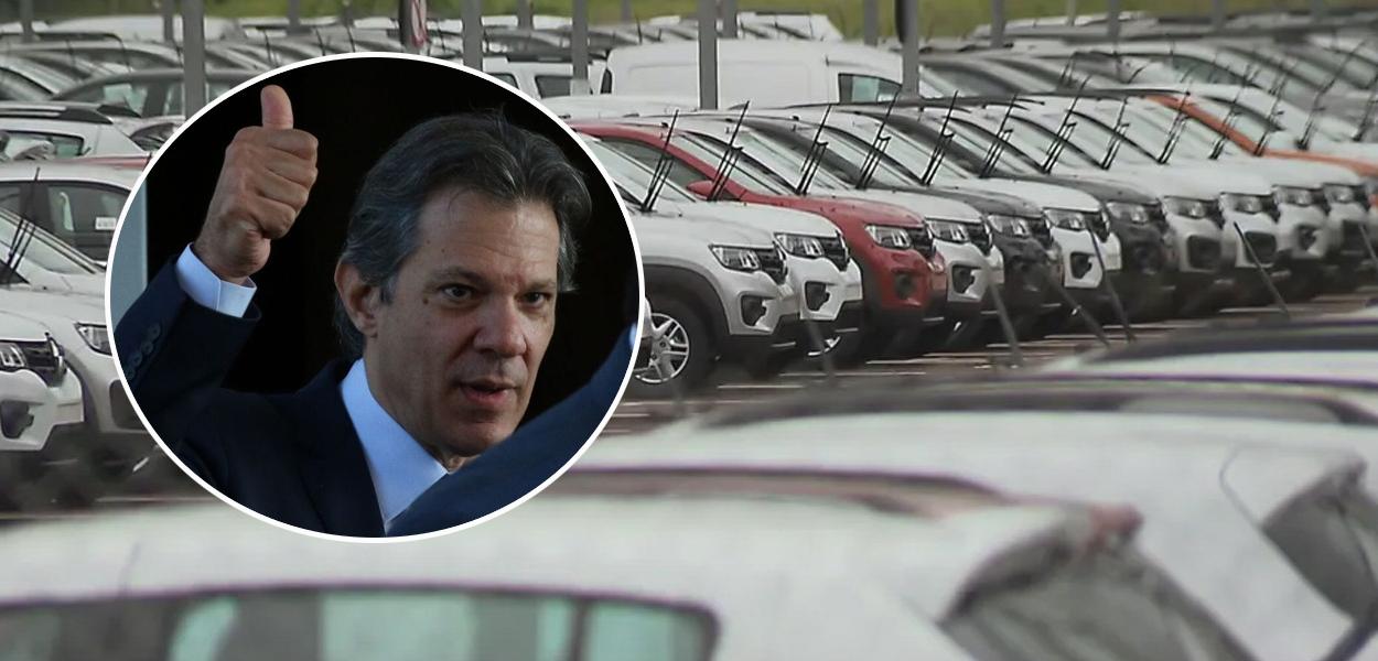 Fernando Haddad e carros novos 