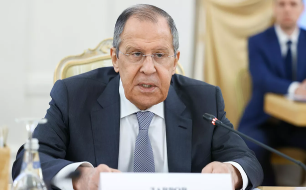 Chanceler russo Sergei Lavrov 