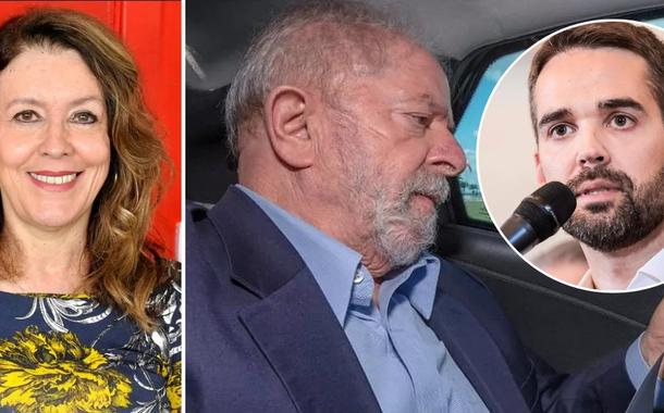 Helena Chagas, Lula e Eduardo Leite