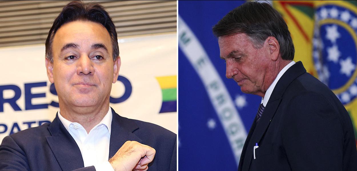 Adilson Barroso e Jair Bolsonaro (Foto: Reprodução | Reuters ) Adilson Barroso e Jair Bolsonaro