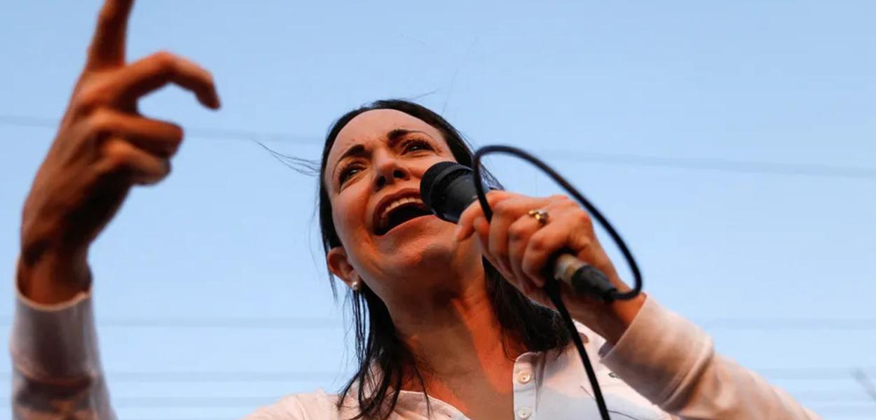María Corina (Foto: Leonardo Fernandez Viloria/Reuters) María Corina