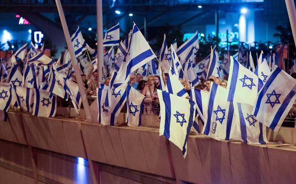 Protestos em Tel Aviv