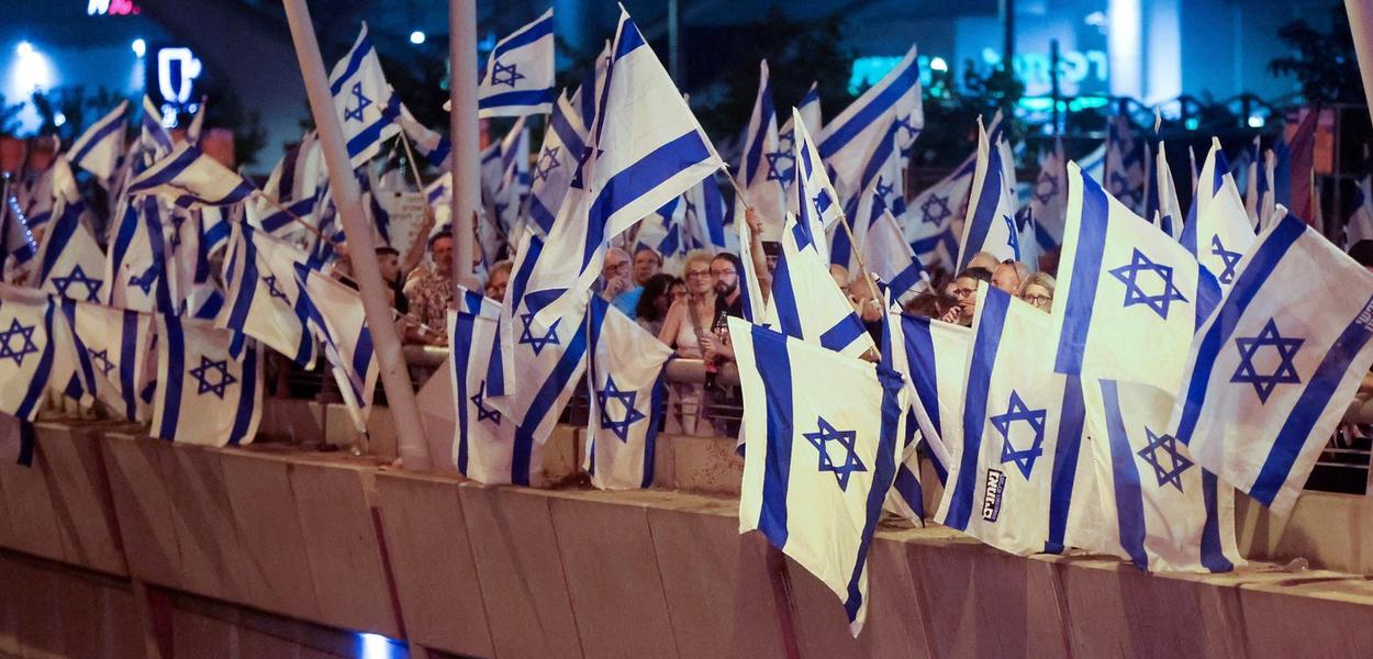 Protestos em Tel Aviv