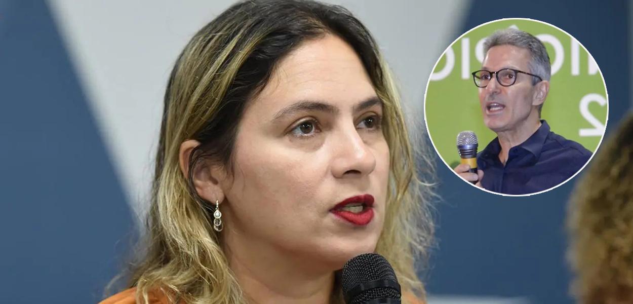 Beatriz Cerqueira e Romeu Zema