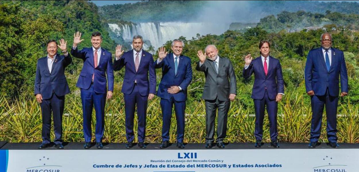 Presidentes de países do Mercosul 